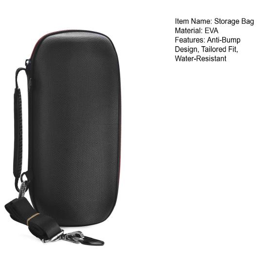 Сумка для хранения динамика Водостойкая Износостойкая Грязеотталкивающая Универсальный чехол для динамика с застежкой-молнией