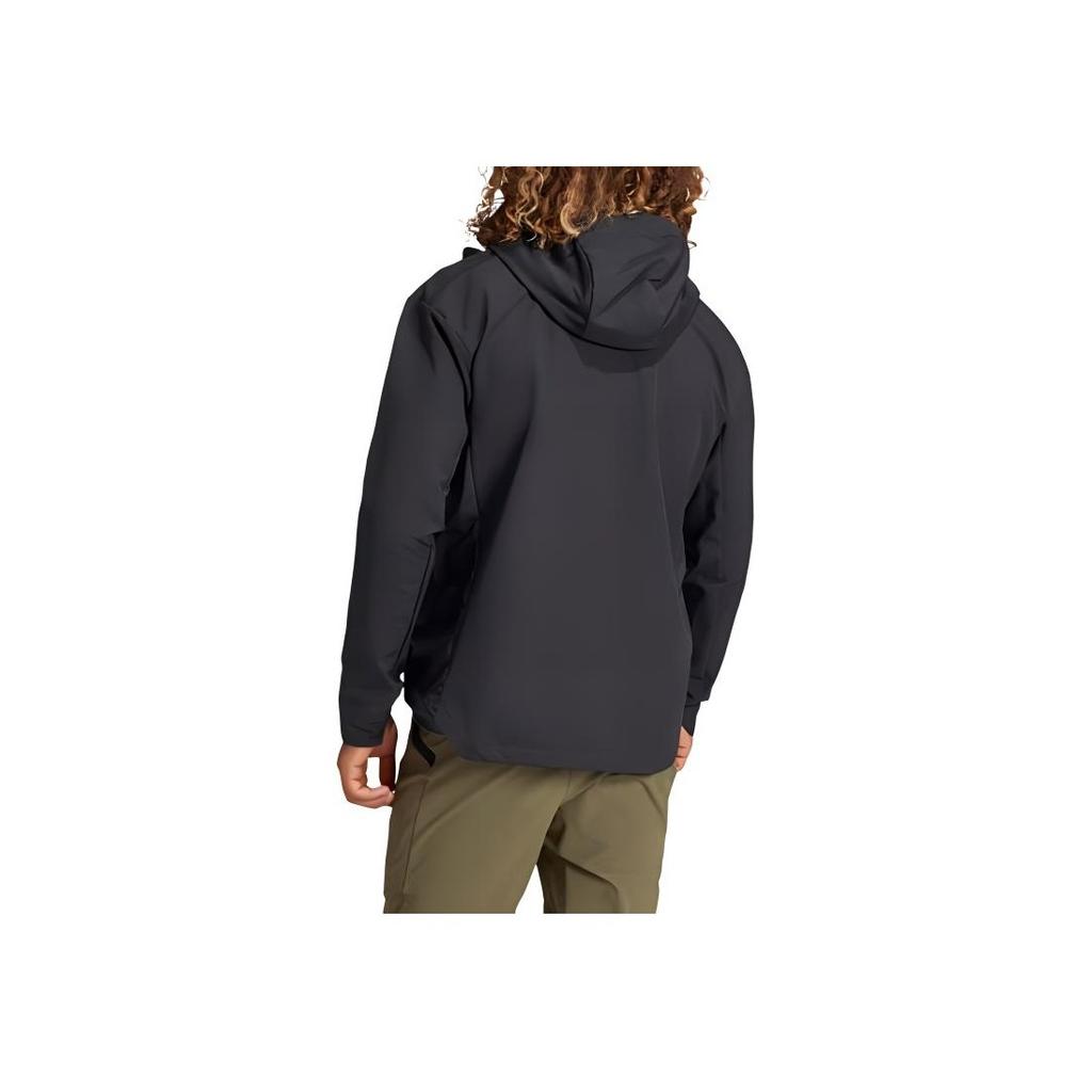 Adidas Terrex Multi Softshell High Neck Solid Jacket Men Jackets Black IX1490