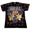 Винтажная коробка NIRVANA в форме сердца AOP Принт по всей поверхности 90-е Группа XL РЕПРИНТ Унисекс Футболка