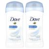 Dove, Дезодорант-антиперспирант, Original Clean, Двойная упаковка, 2 упаковки, 2,6 унции (74 г) Каждый