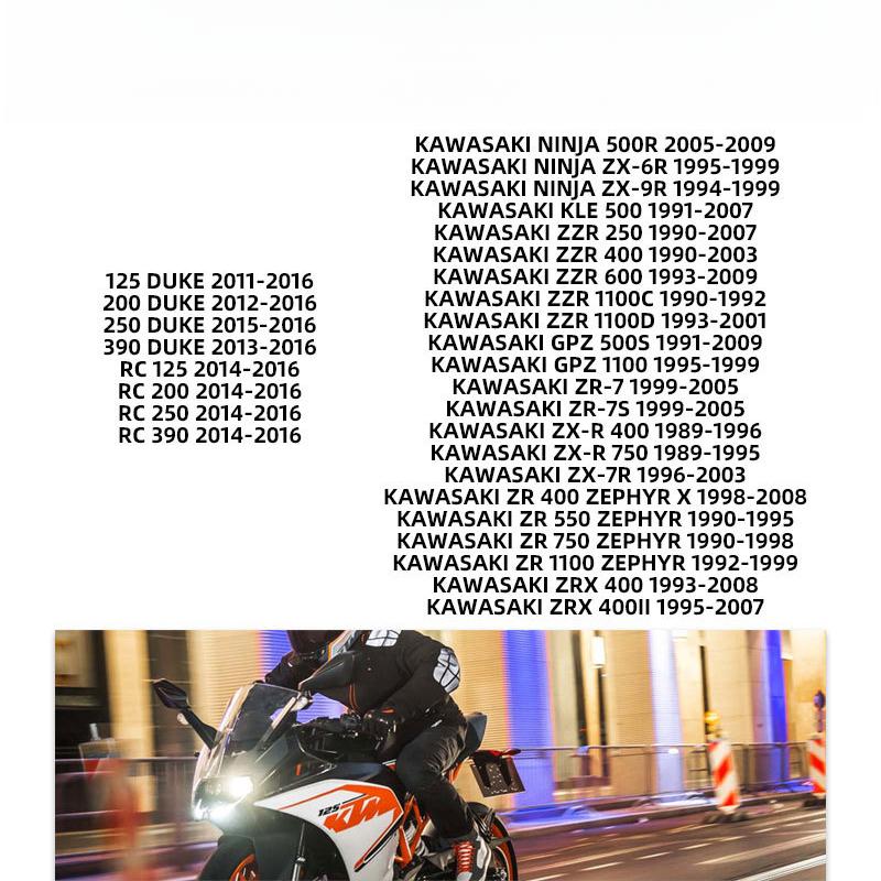 Gas Fuel Tank Cap For KAWASAKI NINJA 500R ZX6R ZX9R ZR750 ZR400  GPZ1100 KLE 500  Duke 125 200 Motorcycle Oil Tank Cover