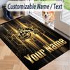 Custom Text Printed Rug FC Köln Non Slip Floor Carpet For Home Room Decor