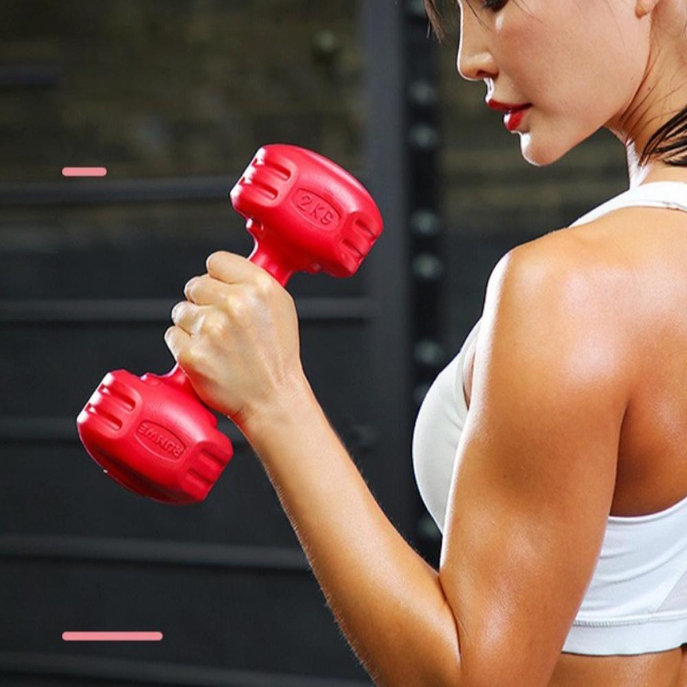 1 Pair of Yoga Dumbbell Comfort Aerobics Dumbbell Fitness Equipment Women's Small Dumbbells At Home