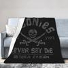 Пледы The Goonies Never Say Die Коралловый флис Плюшевое украшение Многофункциональные пледы для постельного белья Наружный коврик Кусок