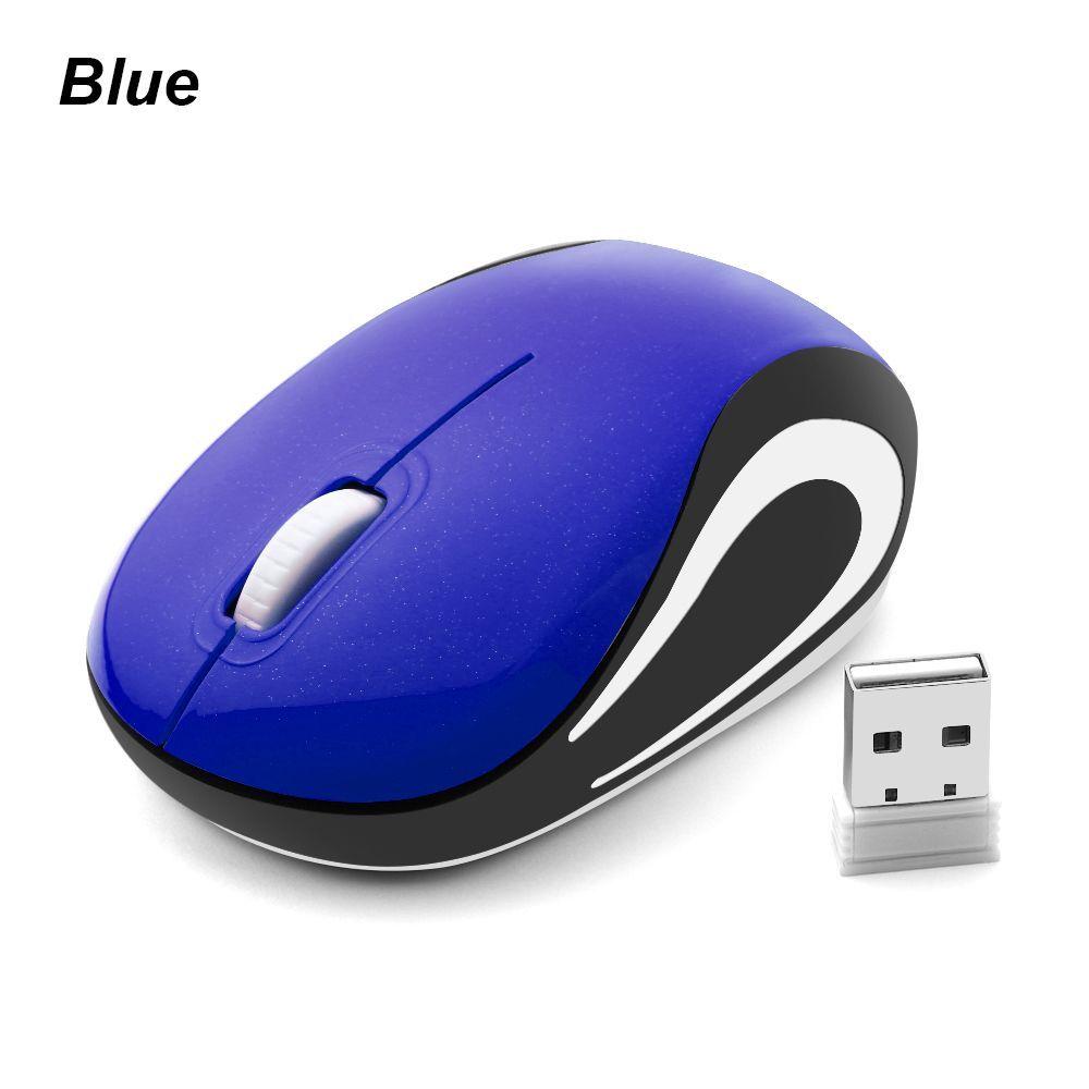 Mini Computer Peripherals Cordless Gaming Mice Adjustable DPI Wireless Mouse 2.4GHz