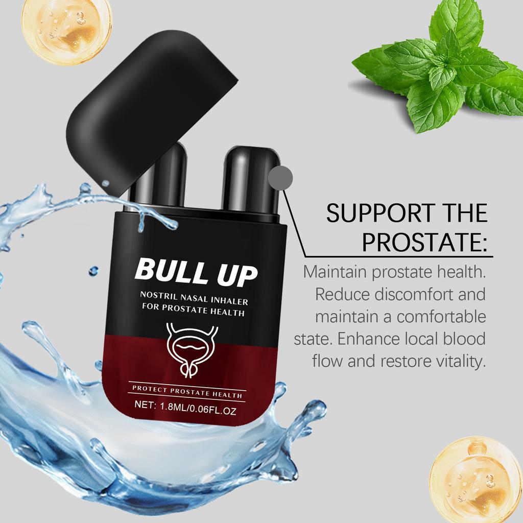 Назальный ингалятор с двойными отверстиями для здоровья простаты, ингалятор для облегчения работы простаты, ингалятор для улучшения работы простаты, ингалятор для улучшения работы простаты(1,8мл