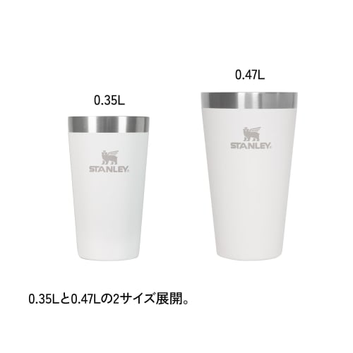 STANLEY НОВЫЙ Штабелируемый вакуумный пинт, 0,35 л, Сухая сосна, Кружка с вакуумной изоляцией, Нержавеющая сталь, Сохраняет кофе горячим или холодным, Пиво, Активный отдых, Spo