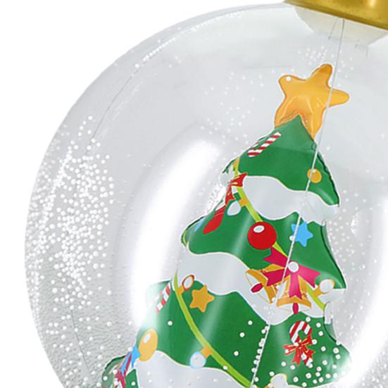 Yousheng уличный рождественский снежный шар надувной водонепроницаемый снеговик/рождественская елка/стиль Санта-Клауса гигантские большие шары рождественские украшения