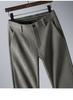 Cotton wool fine grain corduroy/elastic waist 24autumn/winter straight leg pants for men