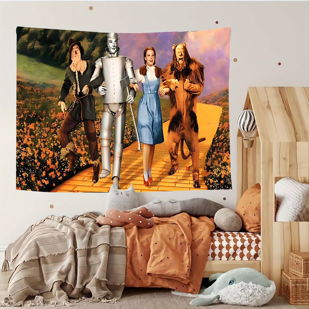 TThe Wizard Of Oz Backdrop Tropical Summer Tapestry Customizable Tapestries Of Various Styleswall Hangings Celebrity