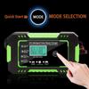 Car Motorcycle Battery Charger Portable Car Battery Smart Display Charging Pack Digital Booster Battery Charger 12V LCD Aut P8S5