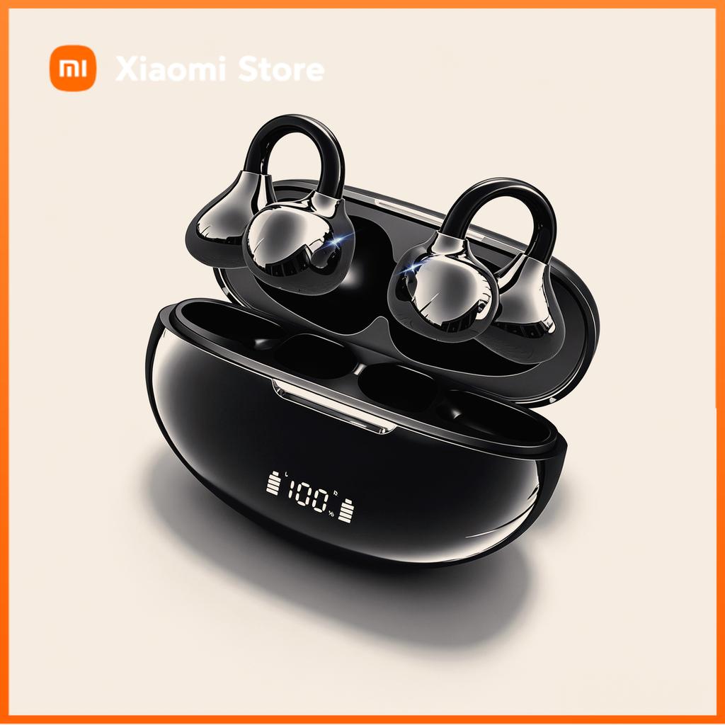 Xiaomi Comfortable Ear Clip Bluetooth Headset Non-Pain Wearing Design Strong Noise Cancelling Performance Long-Lasting Battery with Mic