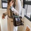 2024 Women's Vintage Korean Wide Strap Bucket Messenger Bag