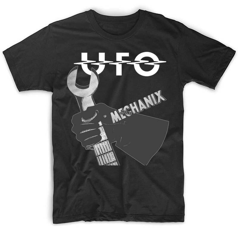 UFO Mechanix album T shirt BLACK