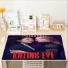 Custom Name Killing Eve Theme Mouse Pad, Non Slip Rubber Base, Multifunctional Office & Home Decor, Perfect for Workspace Personalization.