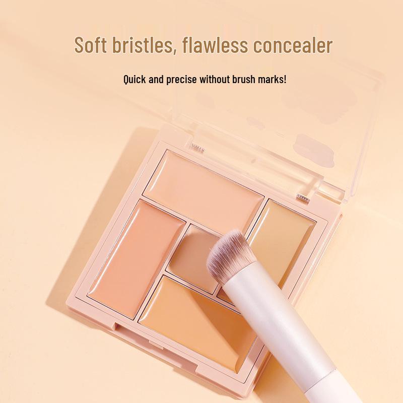 Xixi 270 Concealer Brush - Natural, Non-Absorbing, Easy-to-Use, Slanted Head, Traceless, Soft, Skin-Friendly X765