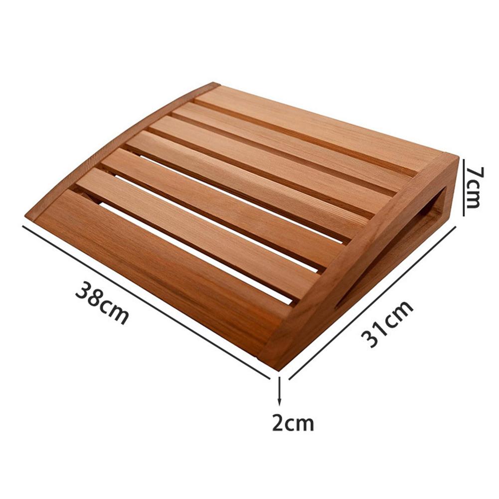 Sauna Headrest Wooden Headrest Modern Minimalist Style