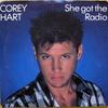 7inch Record COREY HART - She Got The Radio AQ6014 Aquarius Record 1984 Canada Rock Used