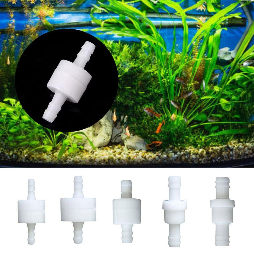 Plastic Aquarium Check Valve One Way Non Return Valve For Fuel Gas Liquid Water