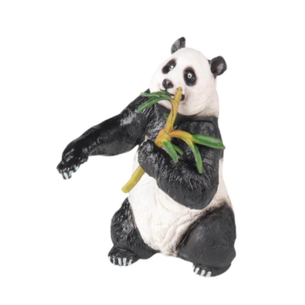 Panda Statue Animal Sculpture Artwork Decorative Gift Crafts Figurine for