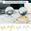 Photography Props Crystal Ball Display Base Home Decoration Metal Branch Stand Sphere Holder
