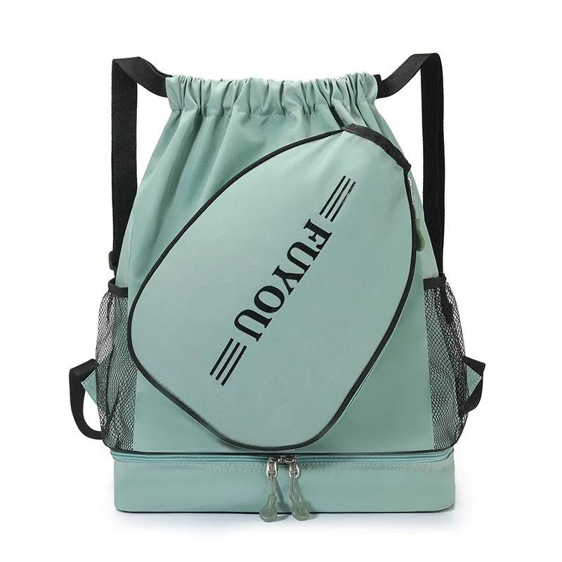 Dry-Wet Separation Swimming Bag, Sports & Fitness Drawstring Basketball Bag, Training & Yoga Bag for Wholesale