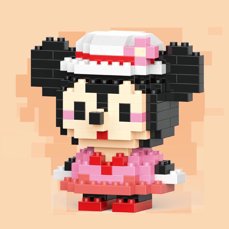 Совместимые кубики Lego Мультяшная фигурка животного Детские развивающие конструкторы