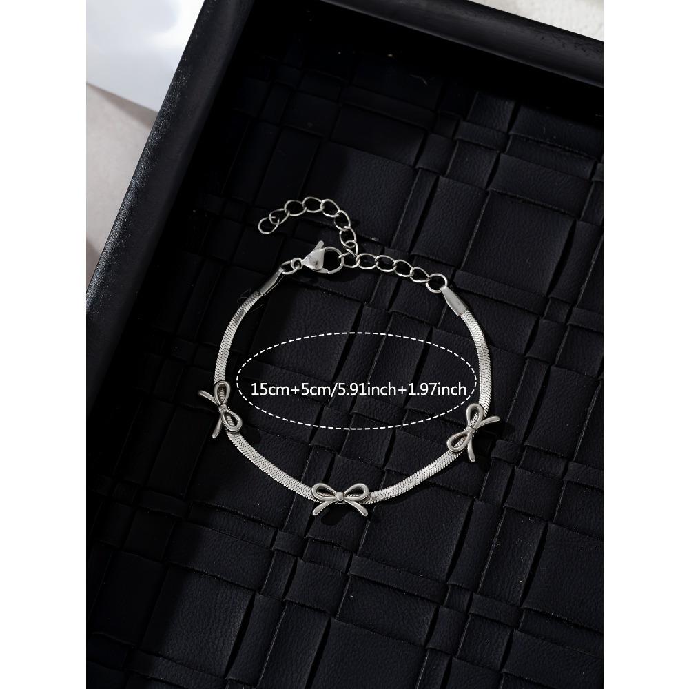 Модный браслет с бантом-бабочкой, подходит для повседневной носки, вечеринок и музыкальных фестивалей, идеальный подарок на день рождения или годовщину.