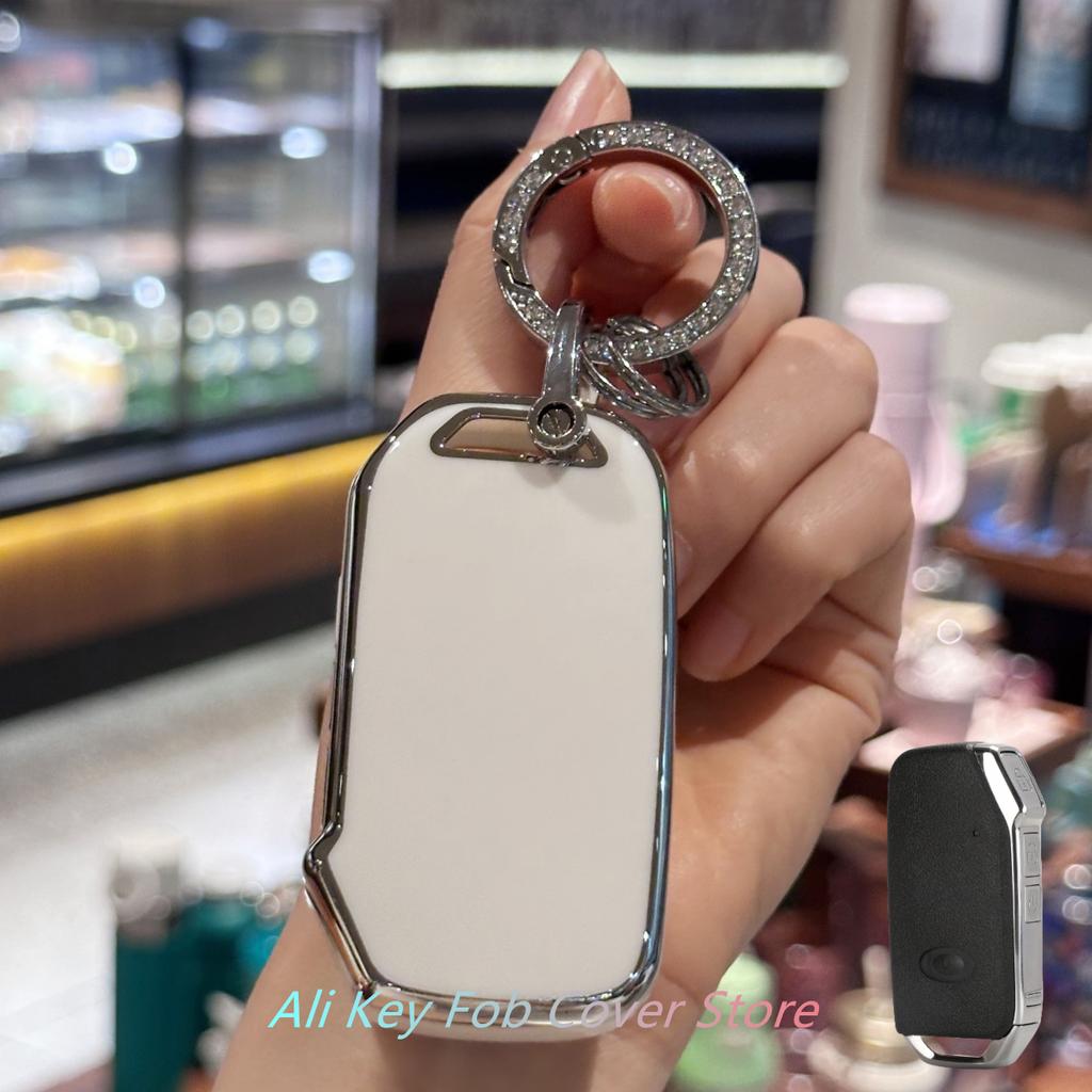 Чехол для брелока для Kia K3 KX3 KX7 K5 Sportage Carnival Mpv KIA Smart Remote Key Cover K8 Брелок для ключей автомобиля