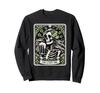 Lucky One Day Funny Skeleton Sweatshirt St. Patrick's Cards,