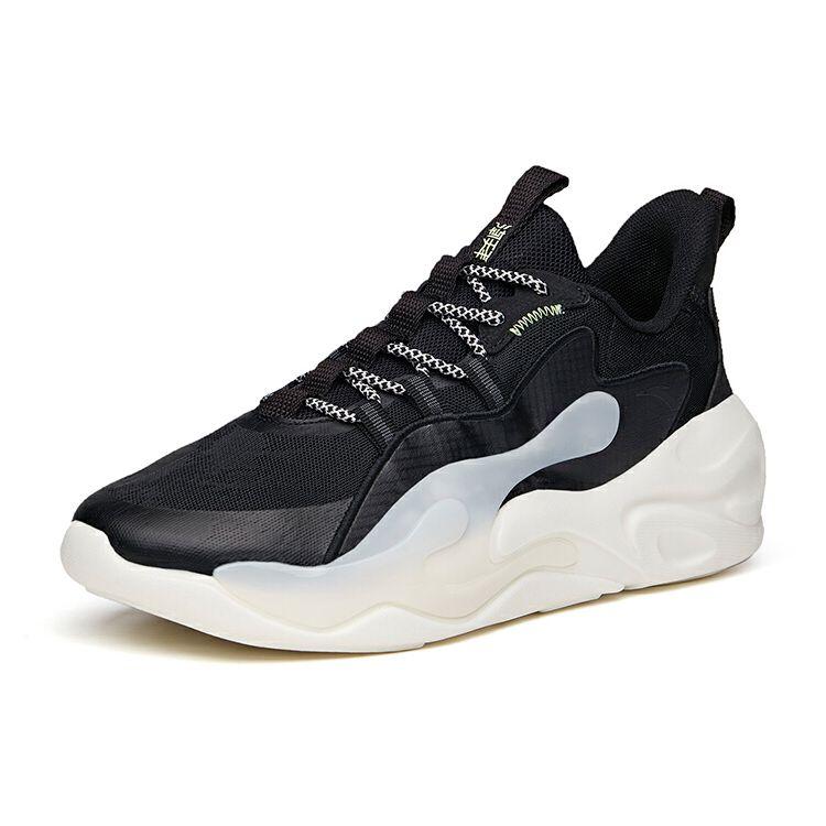 Anta Lightweight Breathable Running Sneaker Men Blue White 112138840-4