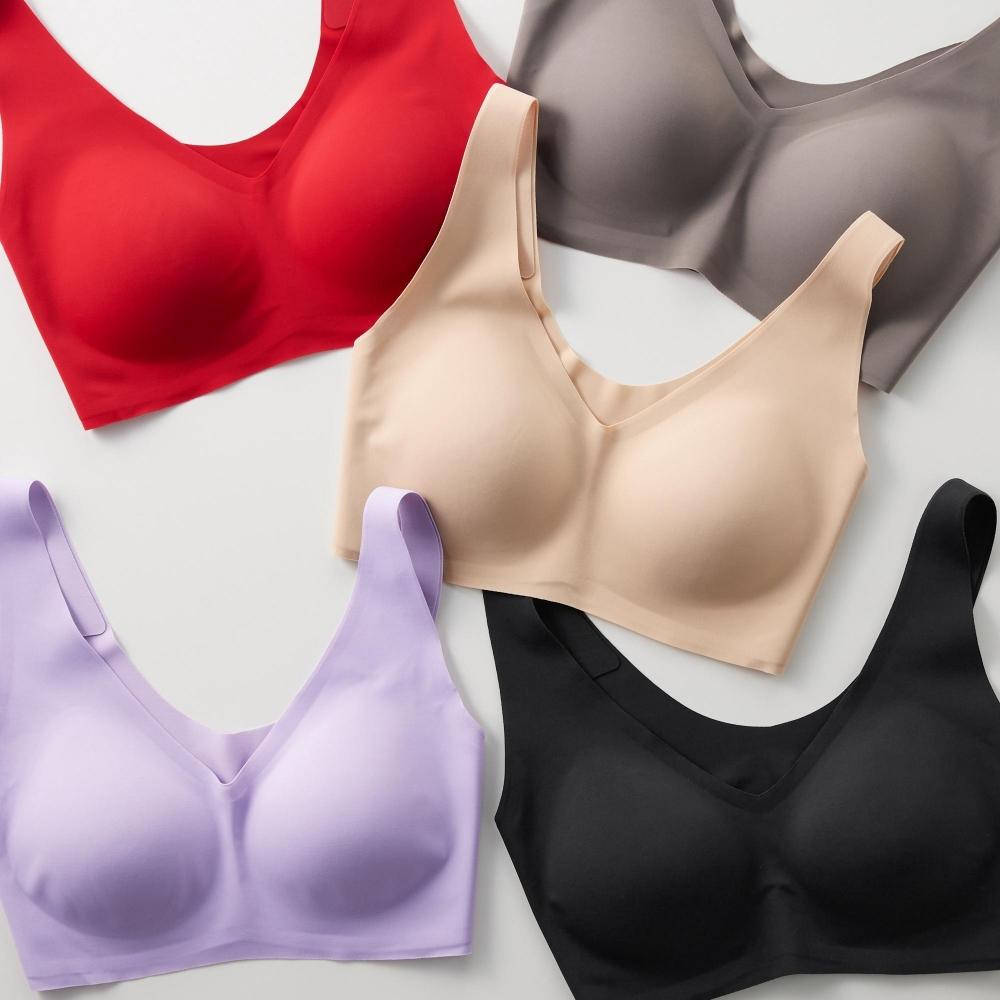Uniqlo JAPAN Wireless Bra Ultra Relax можно расставить.