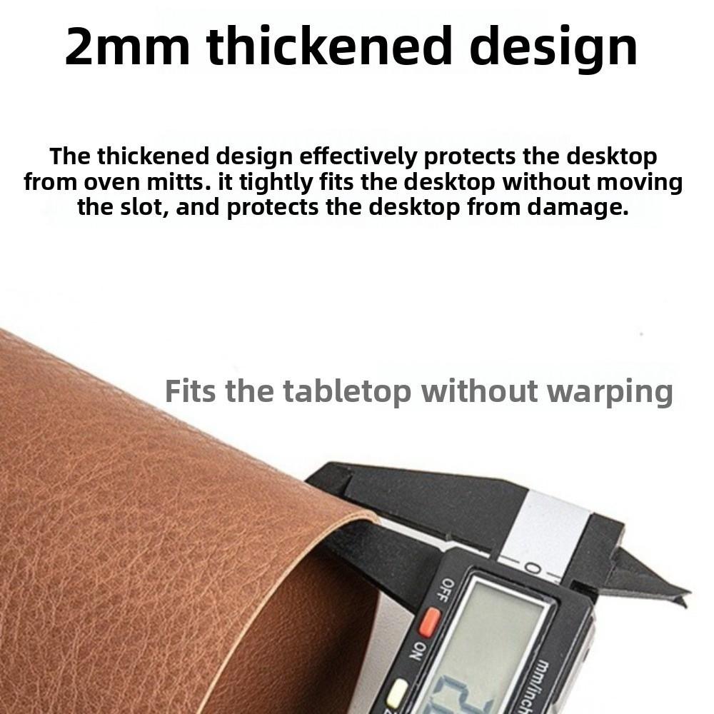 Dual-Sided Placemats Irregular Shape Place Mats Stylish Dinnerware Mats  for Dining Room