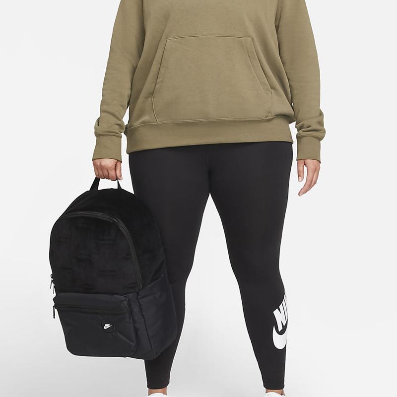 Nike Рюкзак из ткани Heritage Regular Унисекс Черный DB3892-010