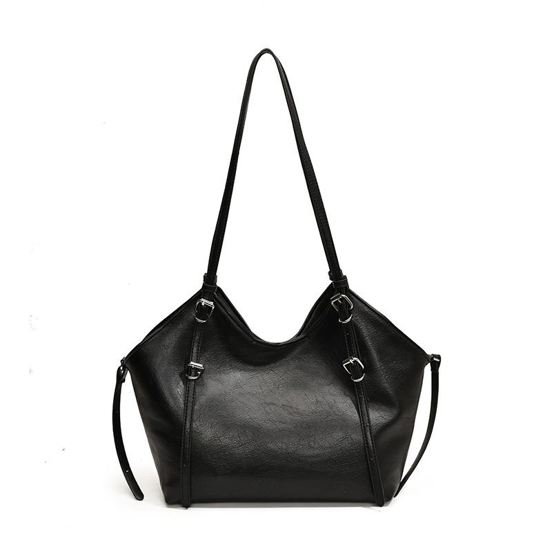 Женская сумка 2025 новая трендовая ретро сумка-тоут для работы, сумка через плечо большой вместимости, сумка подмышку с высоким чувством стиля