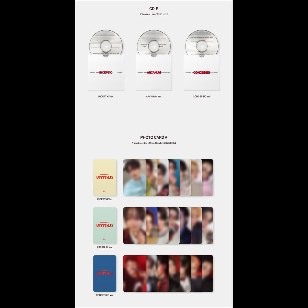 ENHYPEN РОМАНТИКА : Альбом UNTOLD