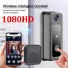 1080 беспроводной WIFI дверной звонок видеодомофон дверной звонок двусторонняя передача изображения в реальном времени умный дом мини дверной звонок питание от батареи камера безопасности