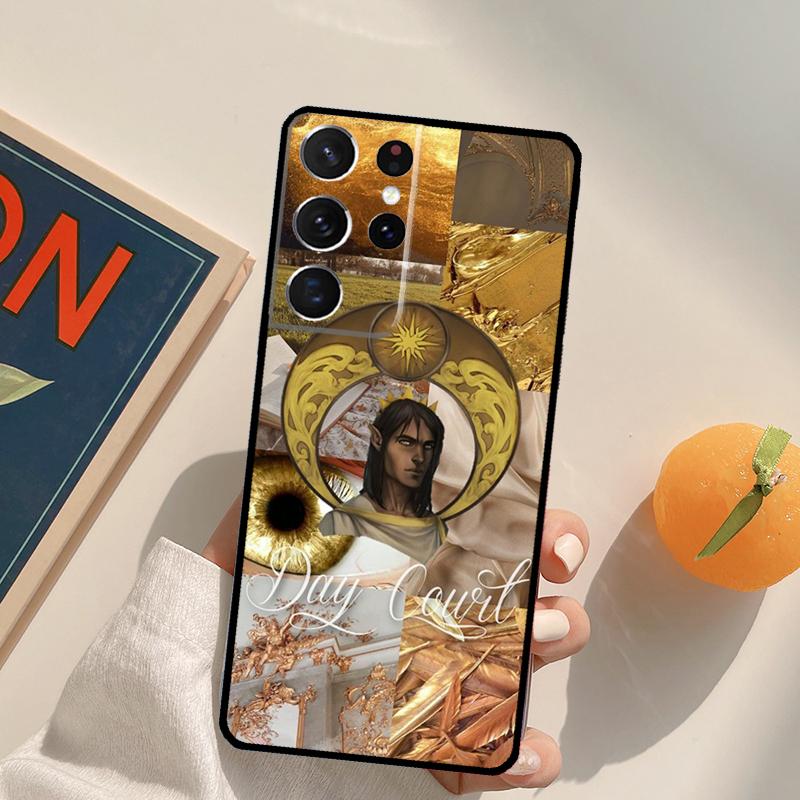 A Court of Mist and Fury Sarah J Maas Phone Case For Samsung Galaxy S26 S25 S20 S21 S22 S23 S24 Ultra S10 Plus S25 FE Back Cover