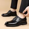 Fashion New Trend Leather Mens Casual Shoes Hand Stitch Oxford Shoes Brogues Design Shoes Leisure Walk Male Business Footwear Sneakers