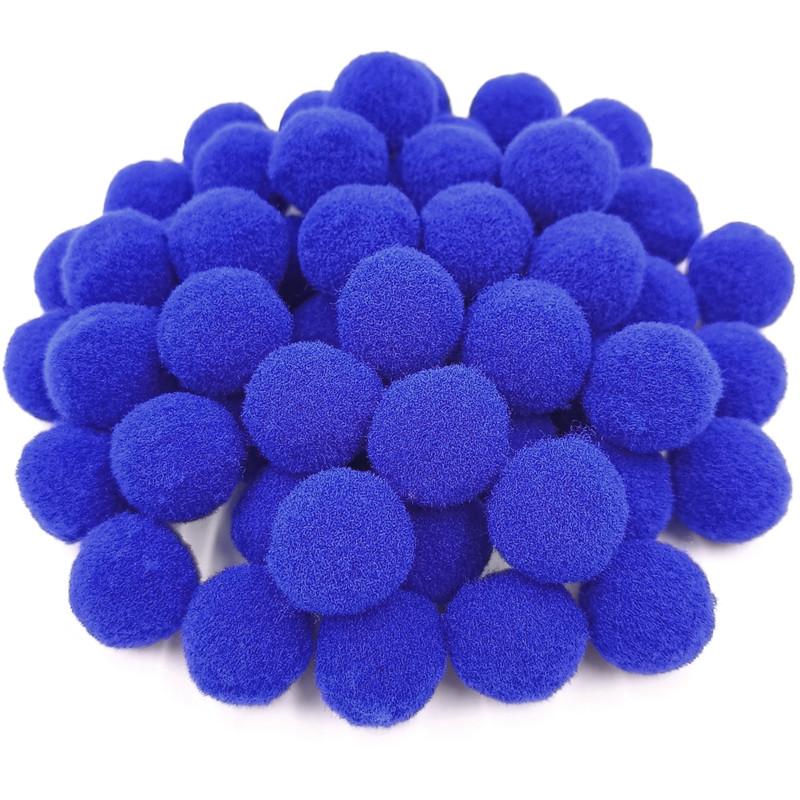 Soft 18/25mm Jewelry Accessories Kids Toy Multicolor Sewing Craft Fluffy Ball Plush Ball DIY Handmade Material Clothing Decoration Pompom Accessories