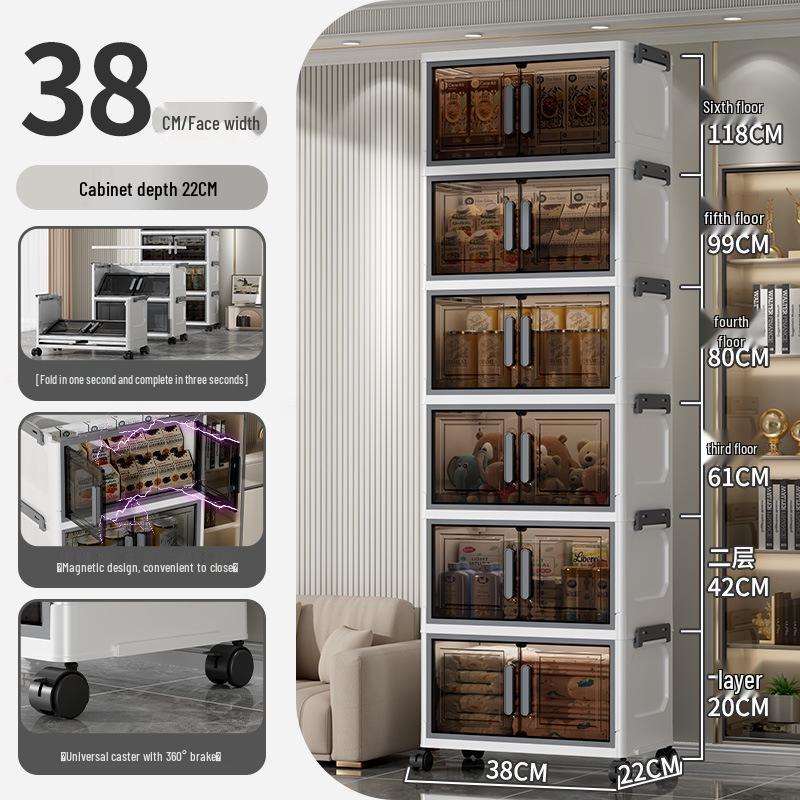 Складной пластиковый шкаф для хранения: Органайзер для шкафа с откидной крышкой для одежды и лекарств