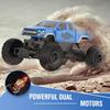 DOUBLE E Ford Raptor F150 Радиоуправляемая машина 4WD Монстр-траки для мальчиков, 11 дюймов Внедорожный гусеничный автомобиль Радиоуправляемый грузовик Игрушка Подарок для мальчиков и девочек 6 7 8-12 лет - Синий
