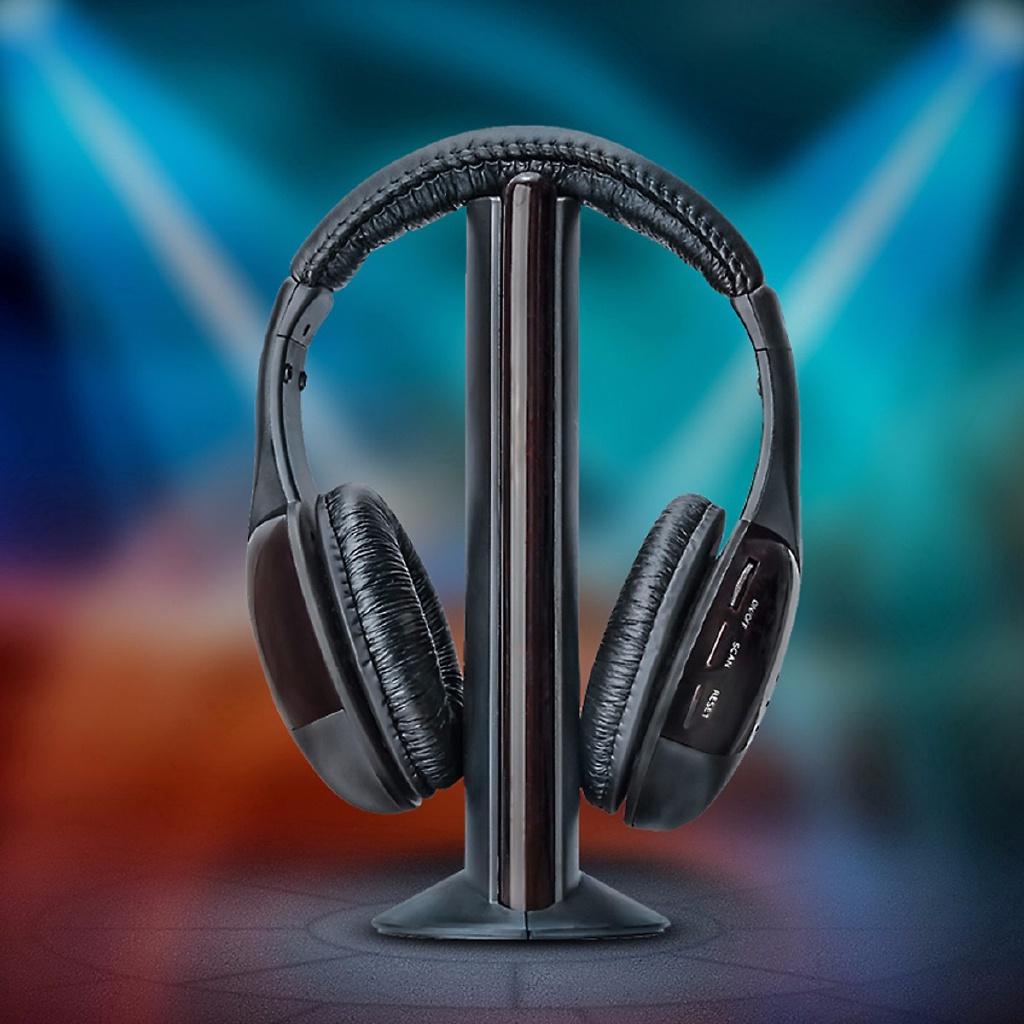 БЕСПРОВОДНЫЕ Многофункциональные Беспроводные Наушники Беспроводные НАУШНИКИ ДЛЯ ПК ТВ MP3 Наушники 5-в-1