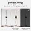 Human Body Sensor LED Wall Light For Living Room Bedside TV Background Up&Down Black Gold White Wall Lamp Indoor Wall Lighting