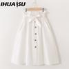 IHUASU Женская модная повседневная летняя весенняя юбка