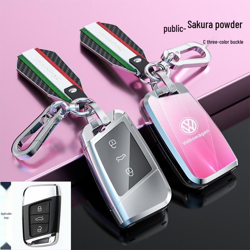 Volkswagen Lavida Key Case for Bora, New Sagitar, Lamando, T-Roc, Polo, Tiguan L - Protective Shell