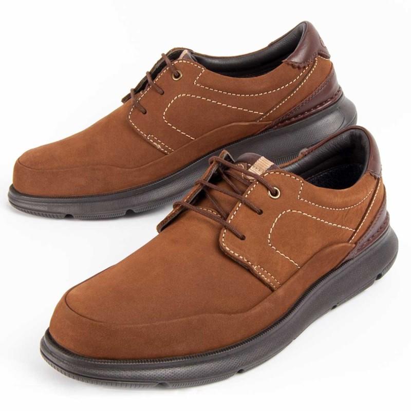 Men's Leather Shoe. Purapiel Confore10 102487