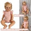 60cm Reborn Toddler Cute Girl Doll with Rooted Blonde