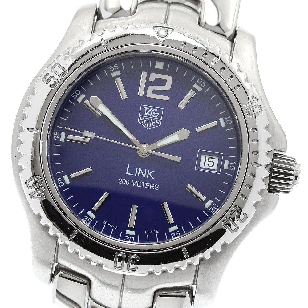 Used TAG HEUER WT1113-0 Link Date Quartz Men's _979137