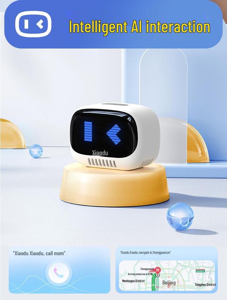 Bluetooth-колонка Xiaodu Lingdong: Компактная, Портативная колонка с голосовым управлением и премиальным качеством звука